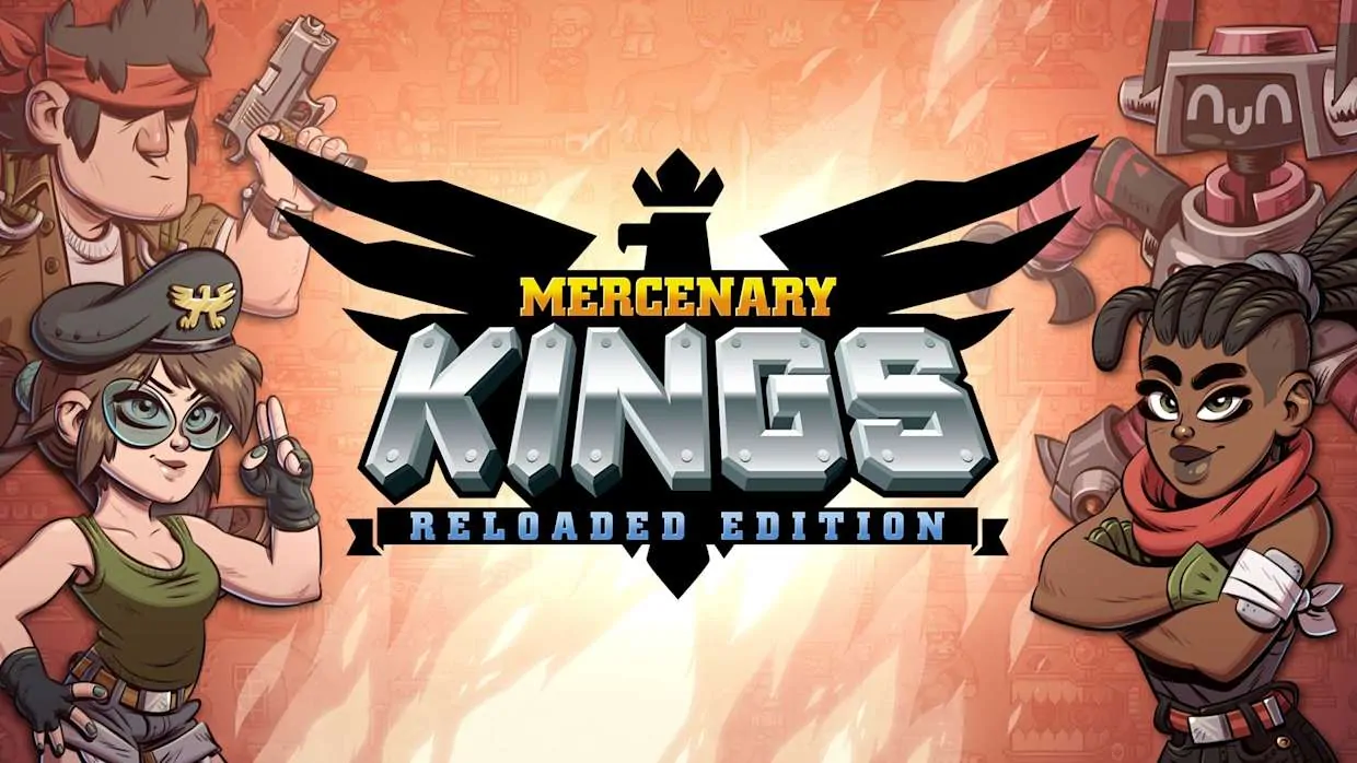 Mercenary Kings Reloaded Edition official Nintendo Switch banner