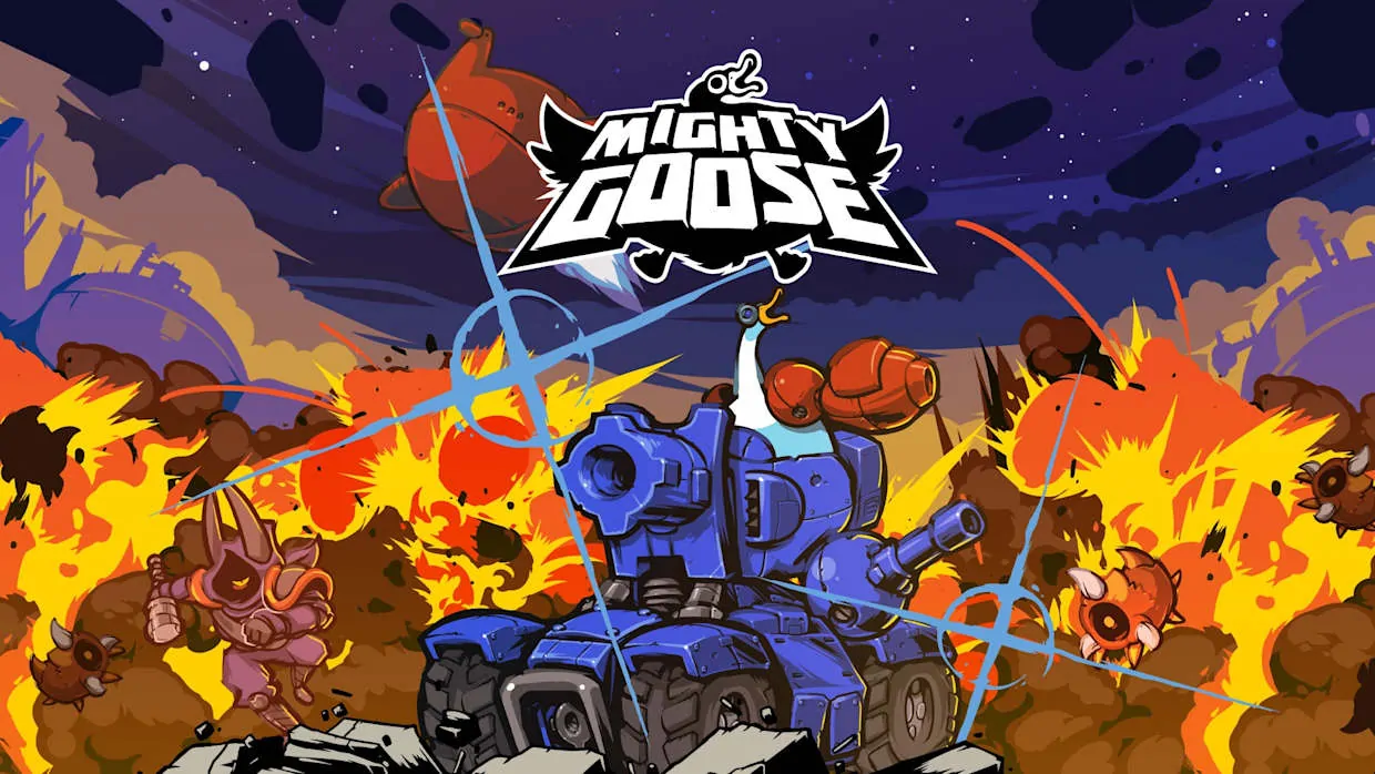 Mighty Goose official Nintendo Switch banner