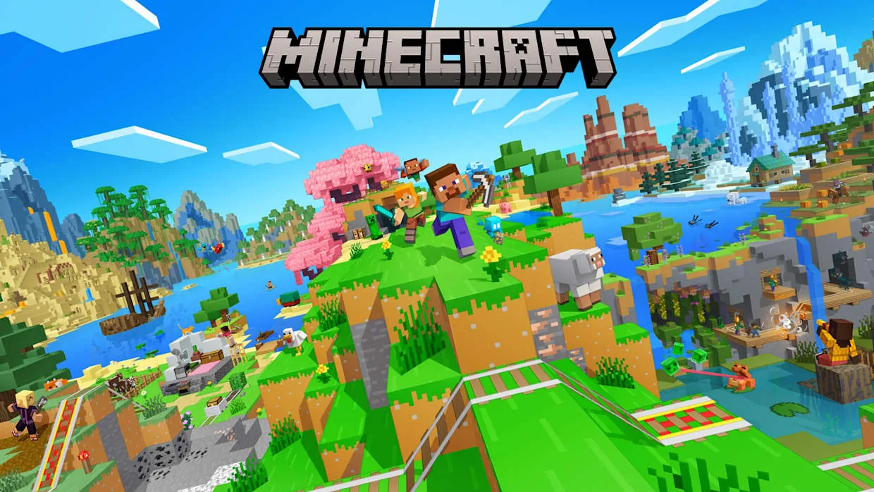 Minecraft official Nintendo Switch banner