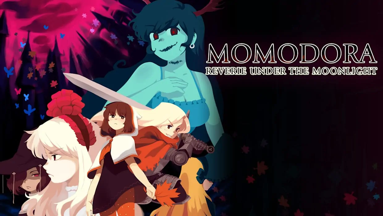 Momodora Reverie Under the Moonlight official Nintendo Switch banner