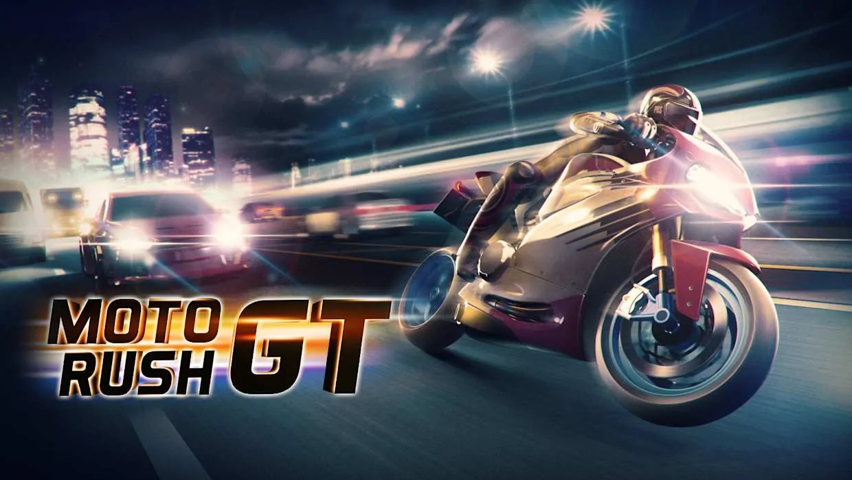 Moto Rush GT official Nintendo Switch banner