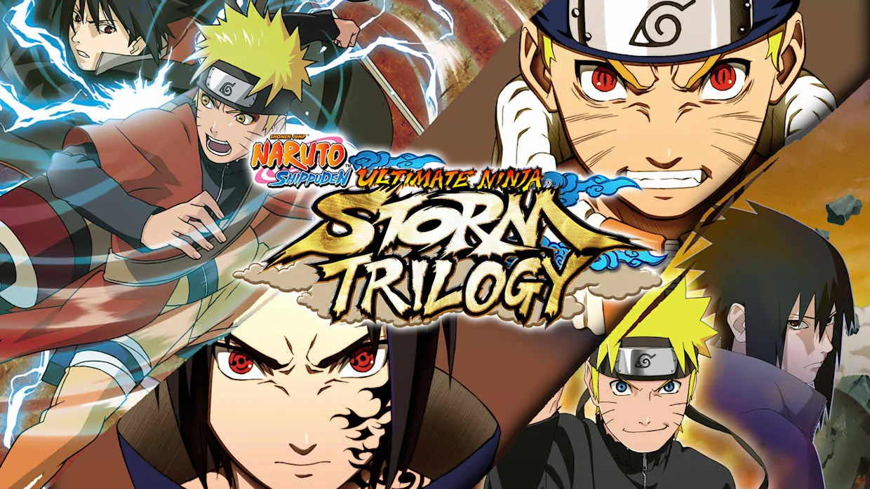 Naruto Shippuden Ultimate Ninja Storm Trilogy official Nintendo Switch banner