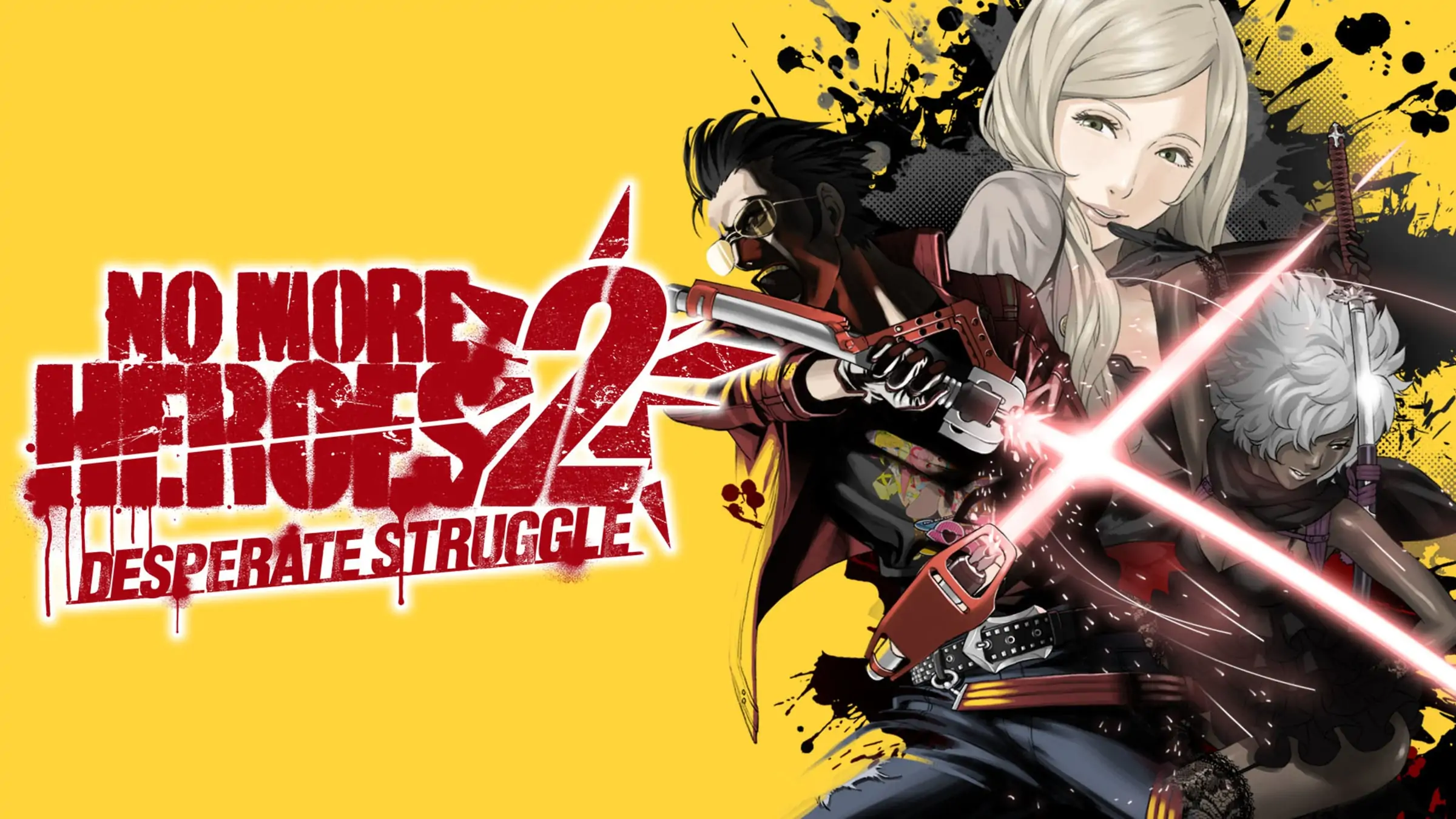 No More Heroes 2 Desperate Struggle official Nintendo Switch banner