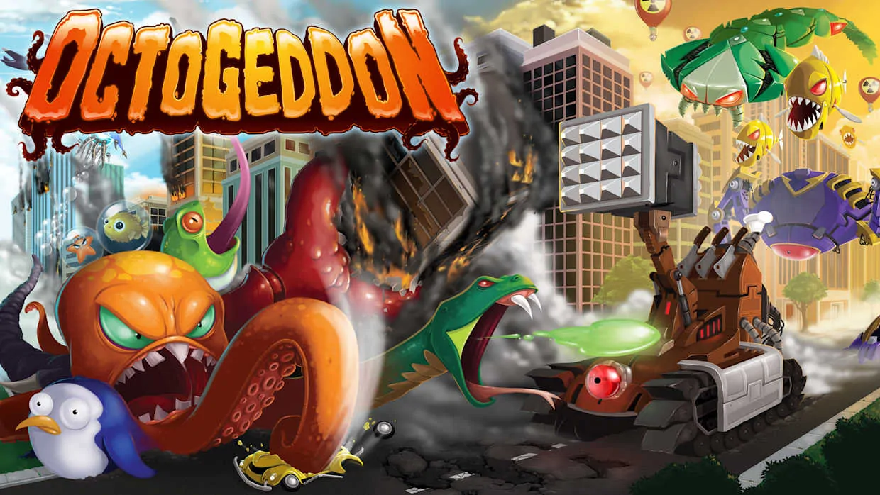 Octogeddon official Nintendo Switch banner