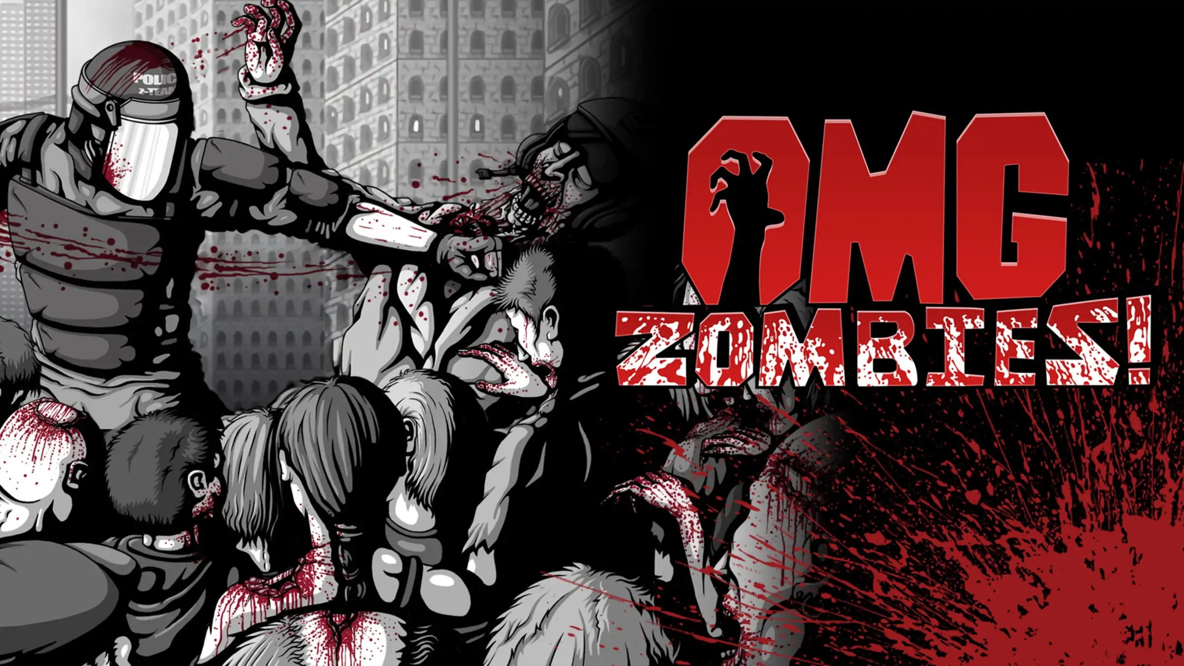 OMG Zombies! official Nintendo Switch banner