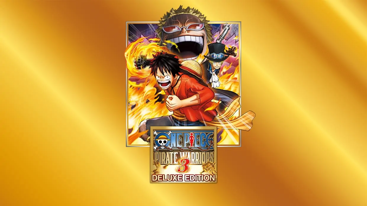 ONE PIECE PIRATE WARRIORS 3 Deluxe Edition official Nintendo Switch banner