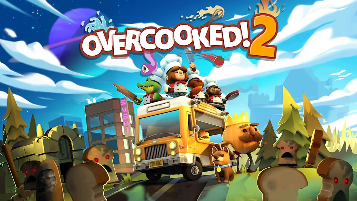 Overcooked 2 official Nintendo Switch banner