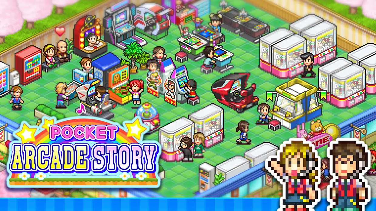 Pocket Arcade Story official Nintendo Switch banner
