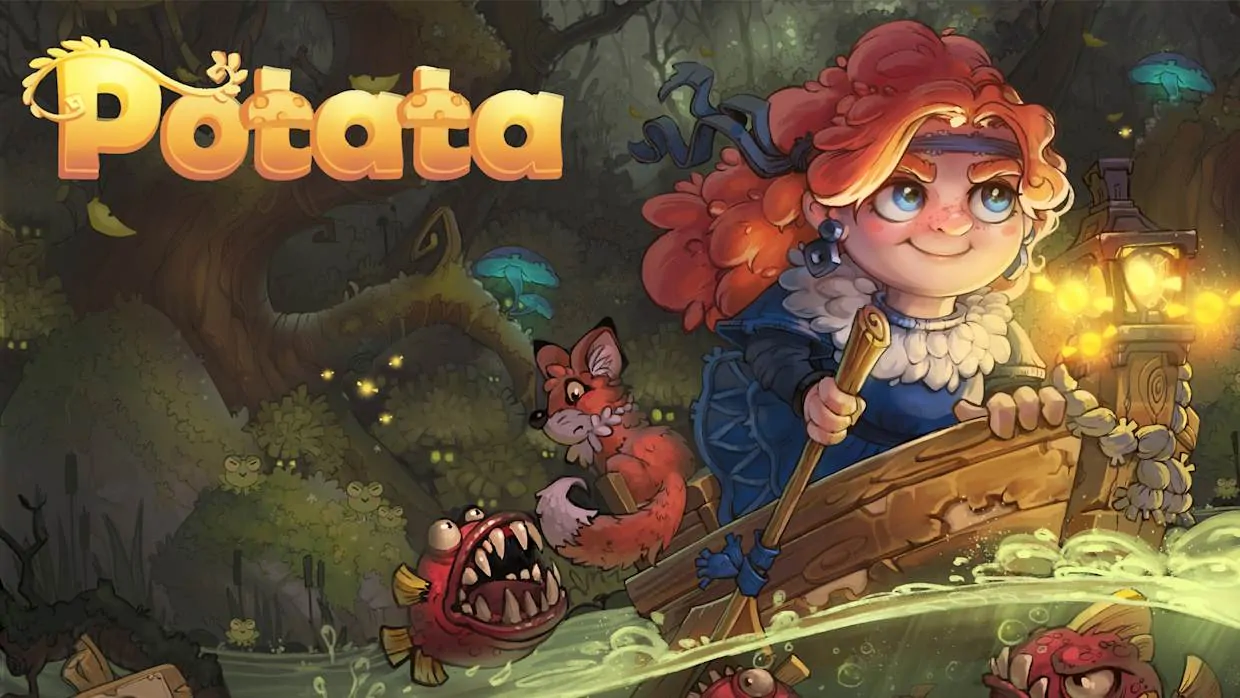 Potata Fairy Flower official Nintendo Switch banner