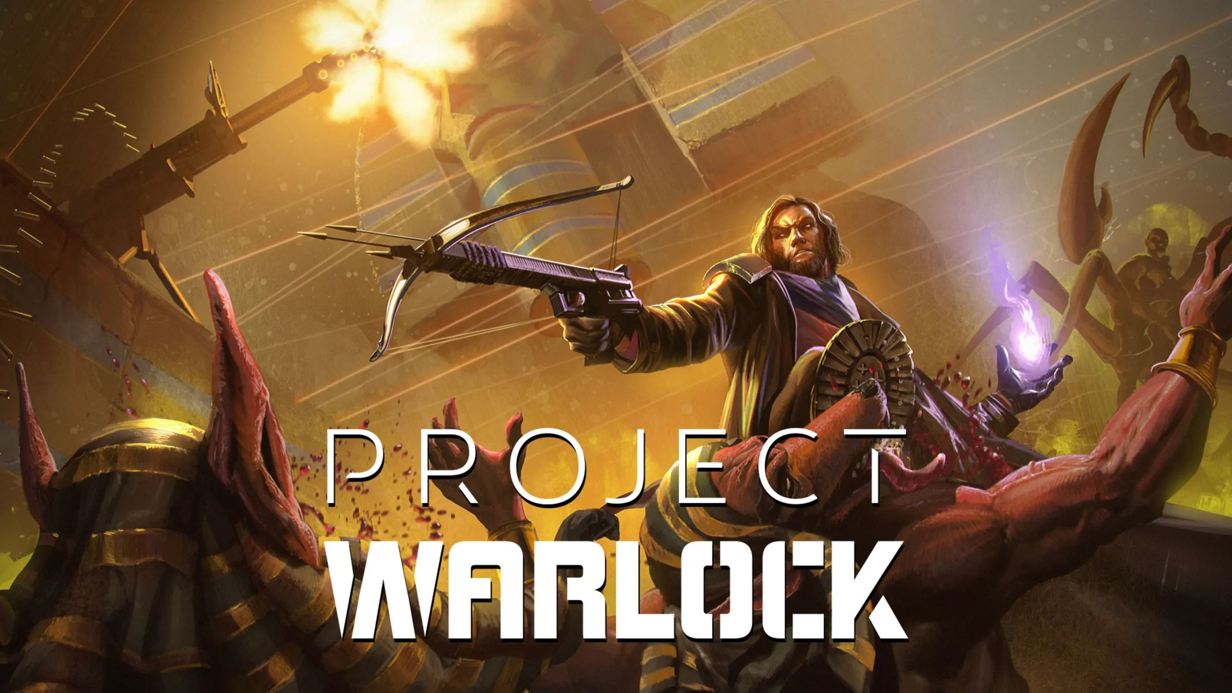 Project Warlock official Nintendo Switch banner