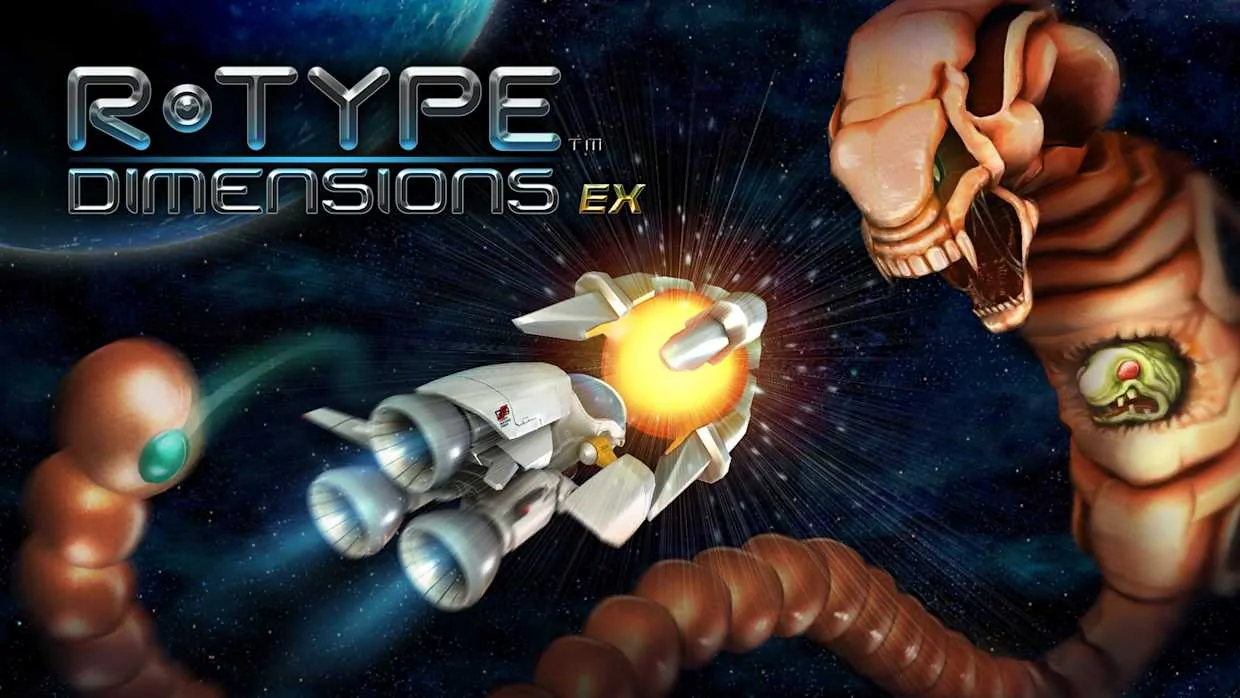 R-Type Dimensions EX official Nintendo Switch banner