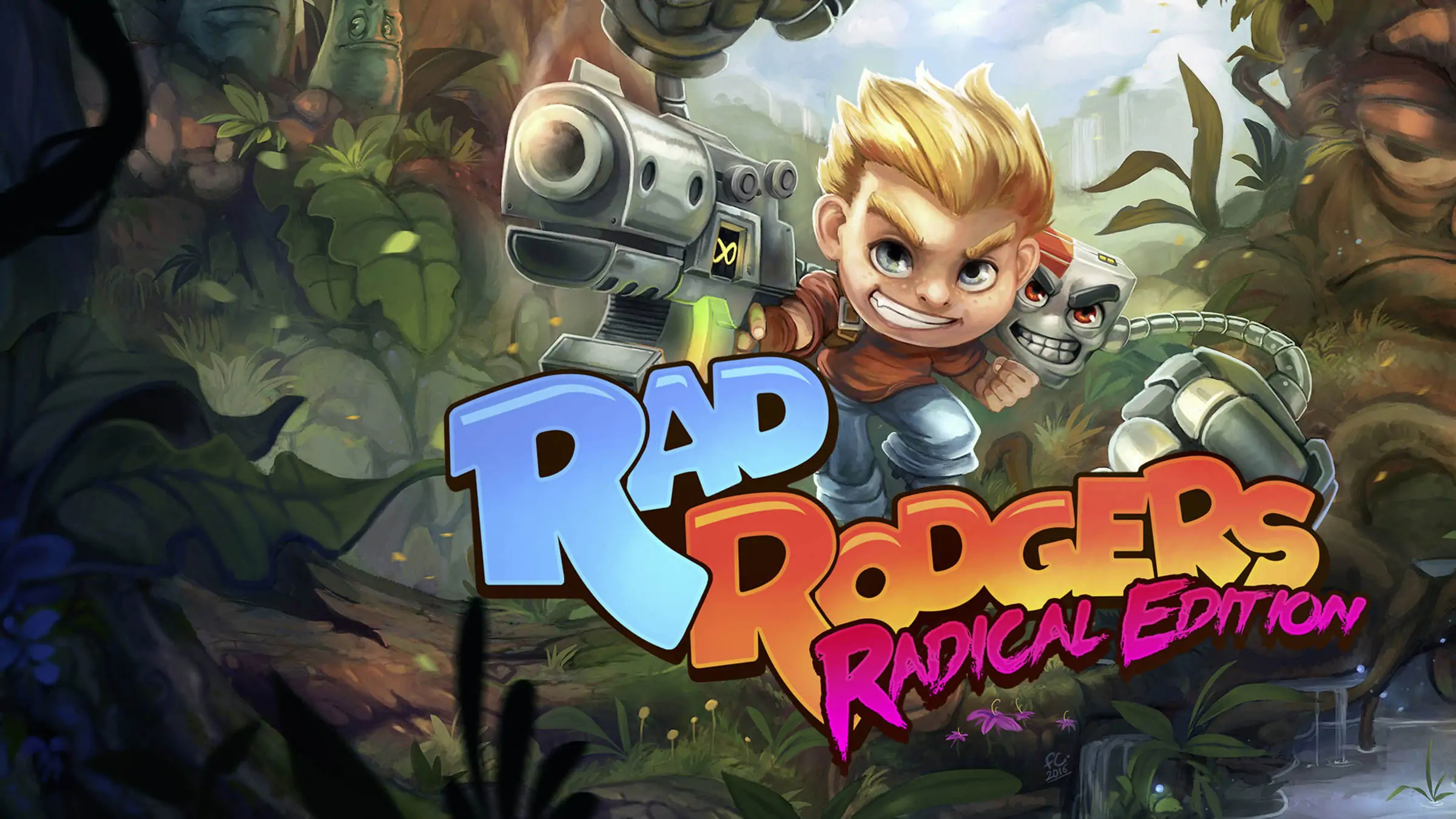 Rad Rodgers Radical Edition official Nintendo Switch banner