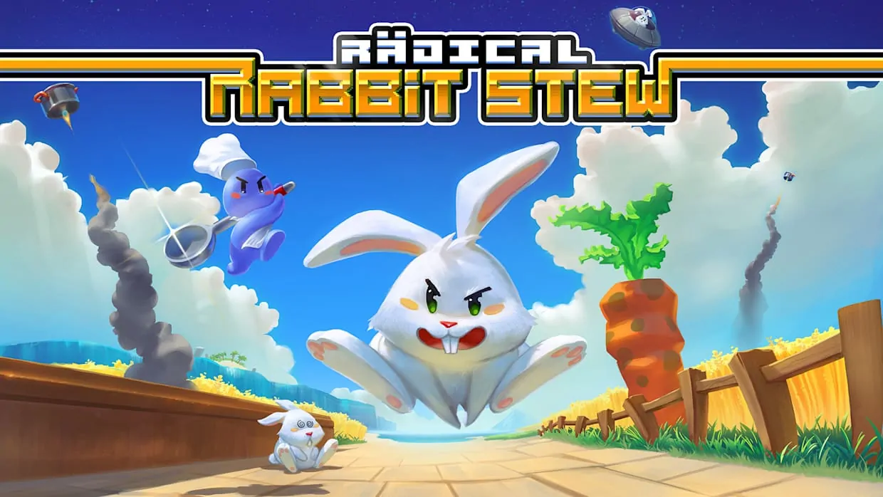 Radical Rabbit Stew official Nintendo Switch banner