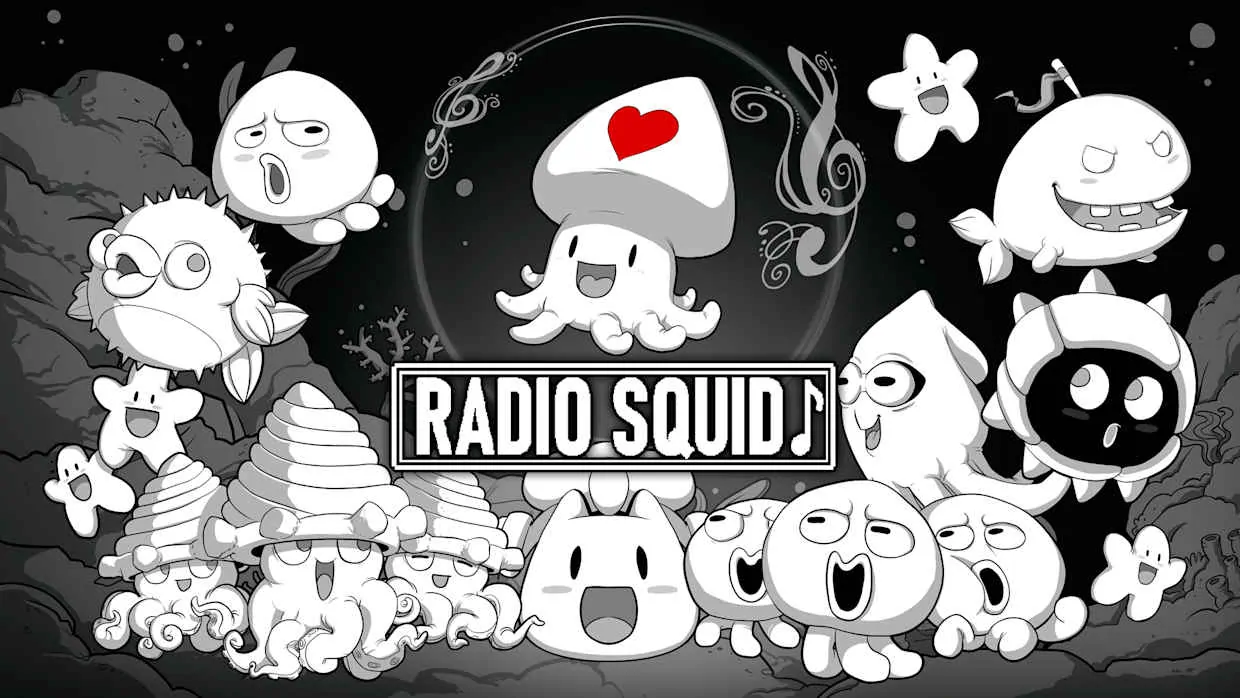 Radio Squid official Nintendo Switch banner