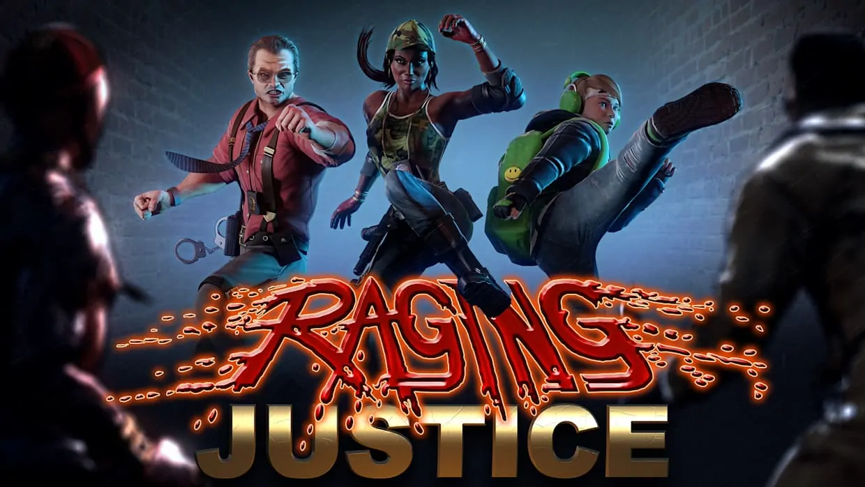 Raging Justice official Nintendo Switch banner