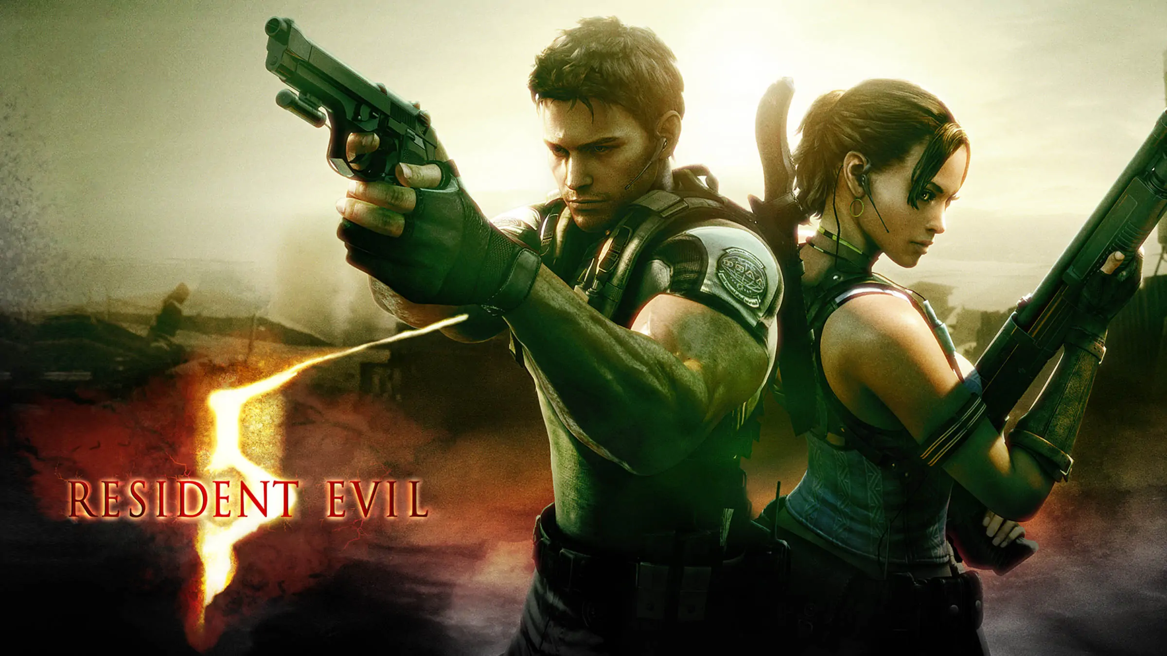 Resident Evil 5 official Nintendo Switch banner