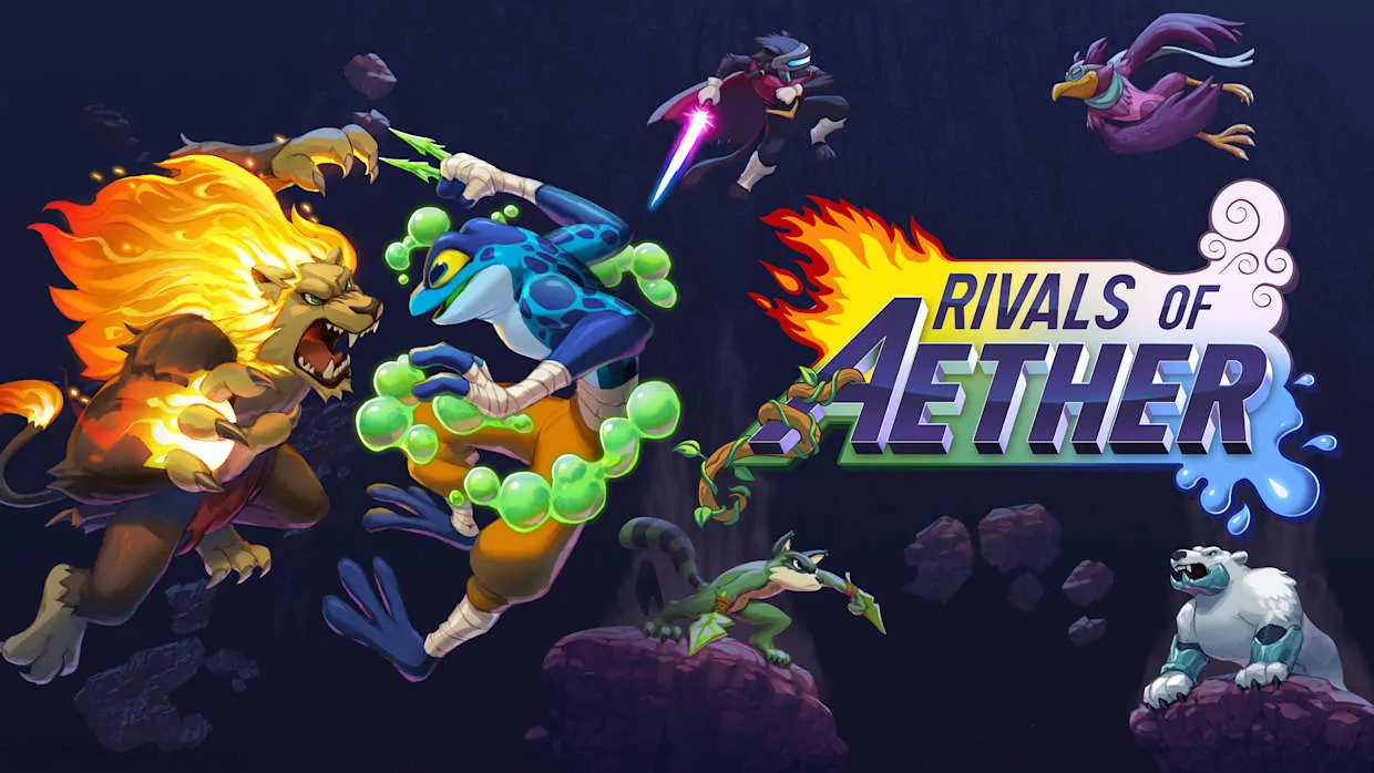 Rivals of Aether official Nintendo Switch banner
