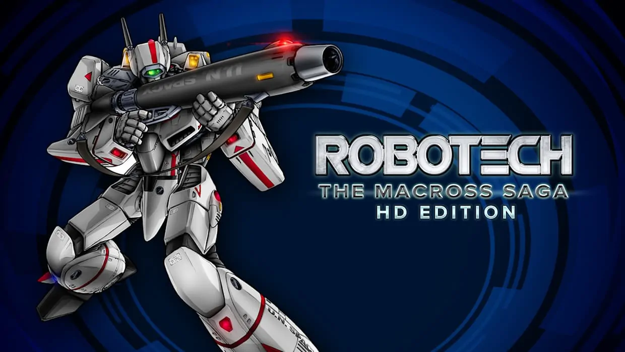 Robotech The Macross Saga HD Edition official Nintendo Switch banner