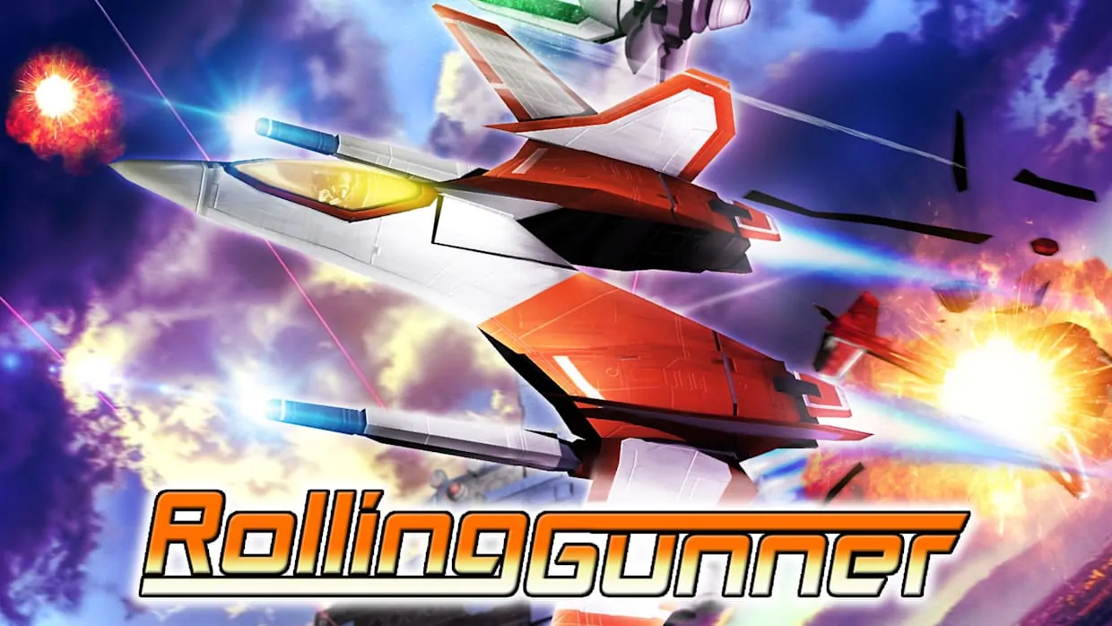 Rolling Gunner official Nintendo Switch banner