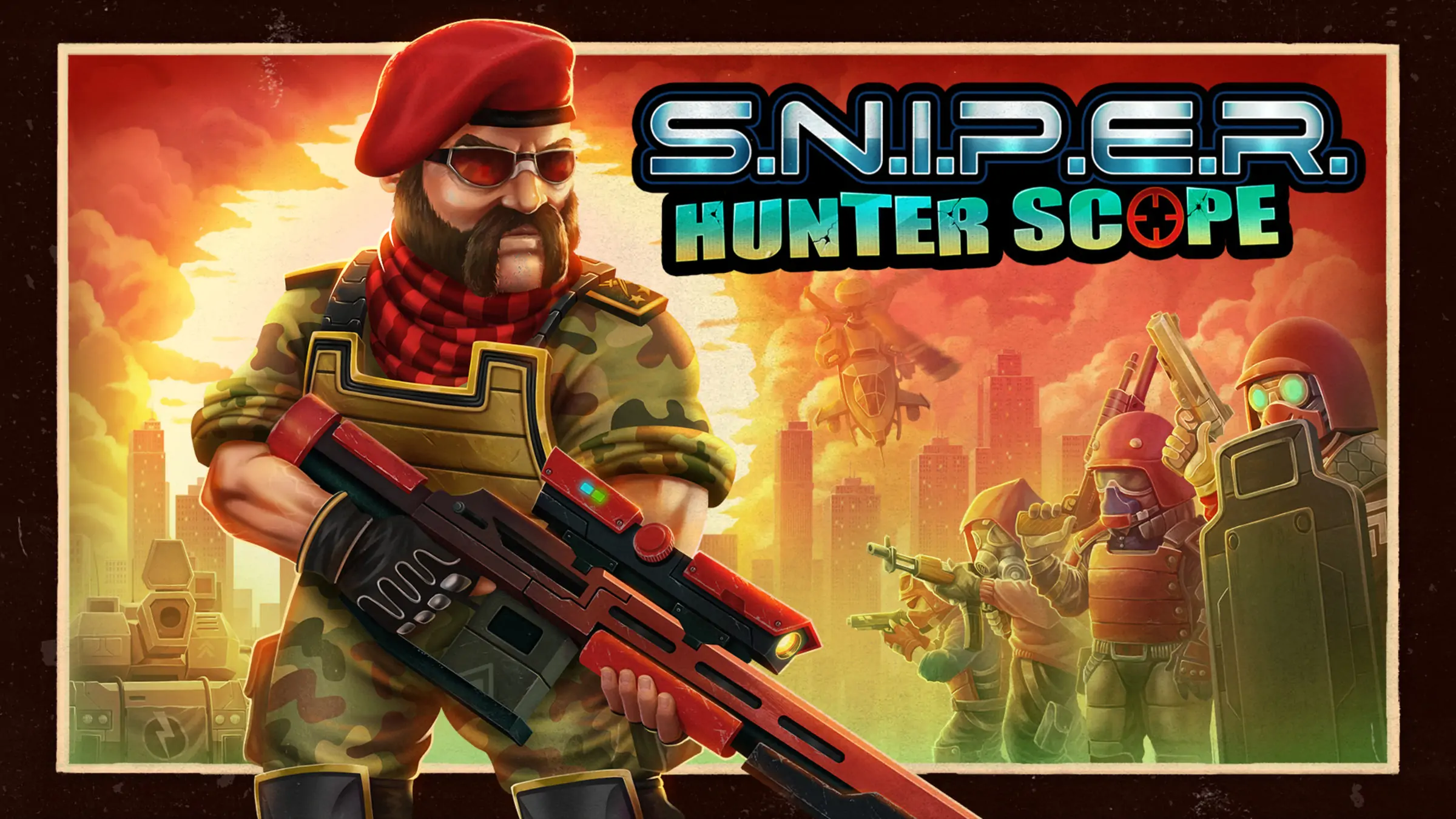 S.N.I.P.E.R. Hunter Scope official Nintendo Switch banner