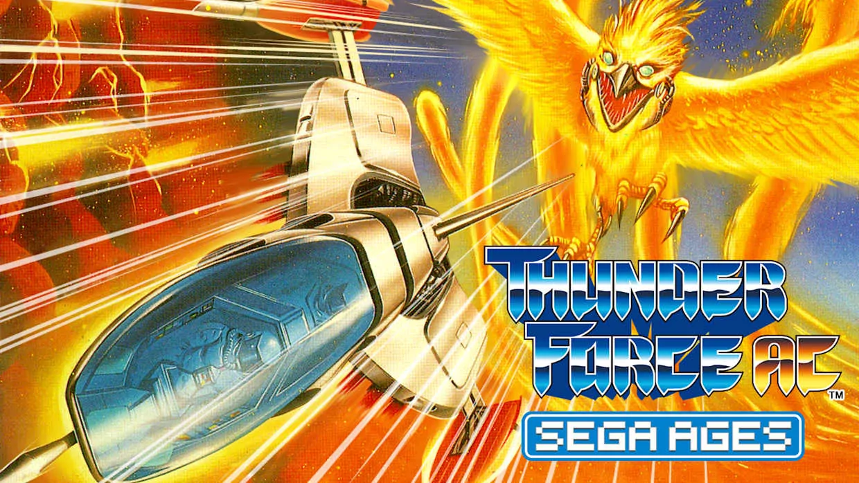 SEGA AGES Thunder Force AC official Nintendo Switch banner
