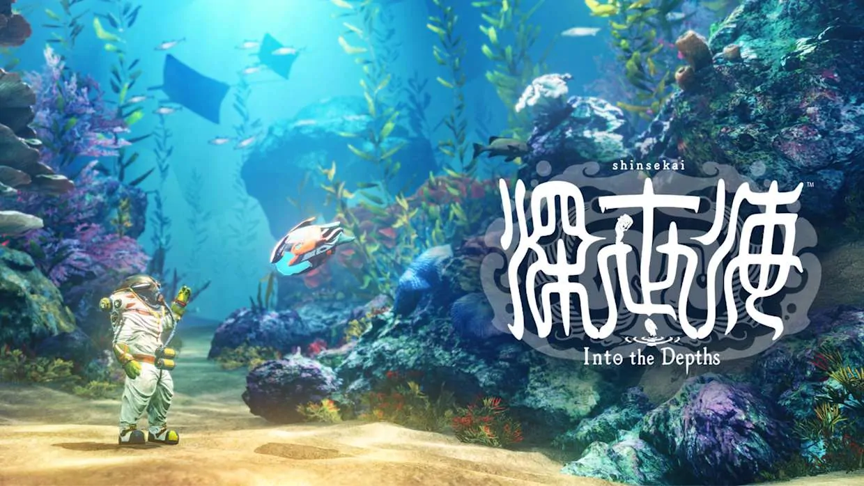 Shinsekai Into the Depths official Nintendo Switch banner