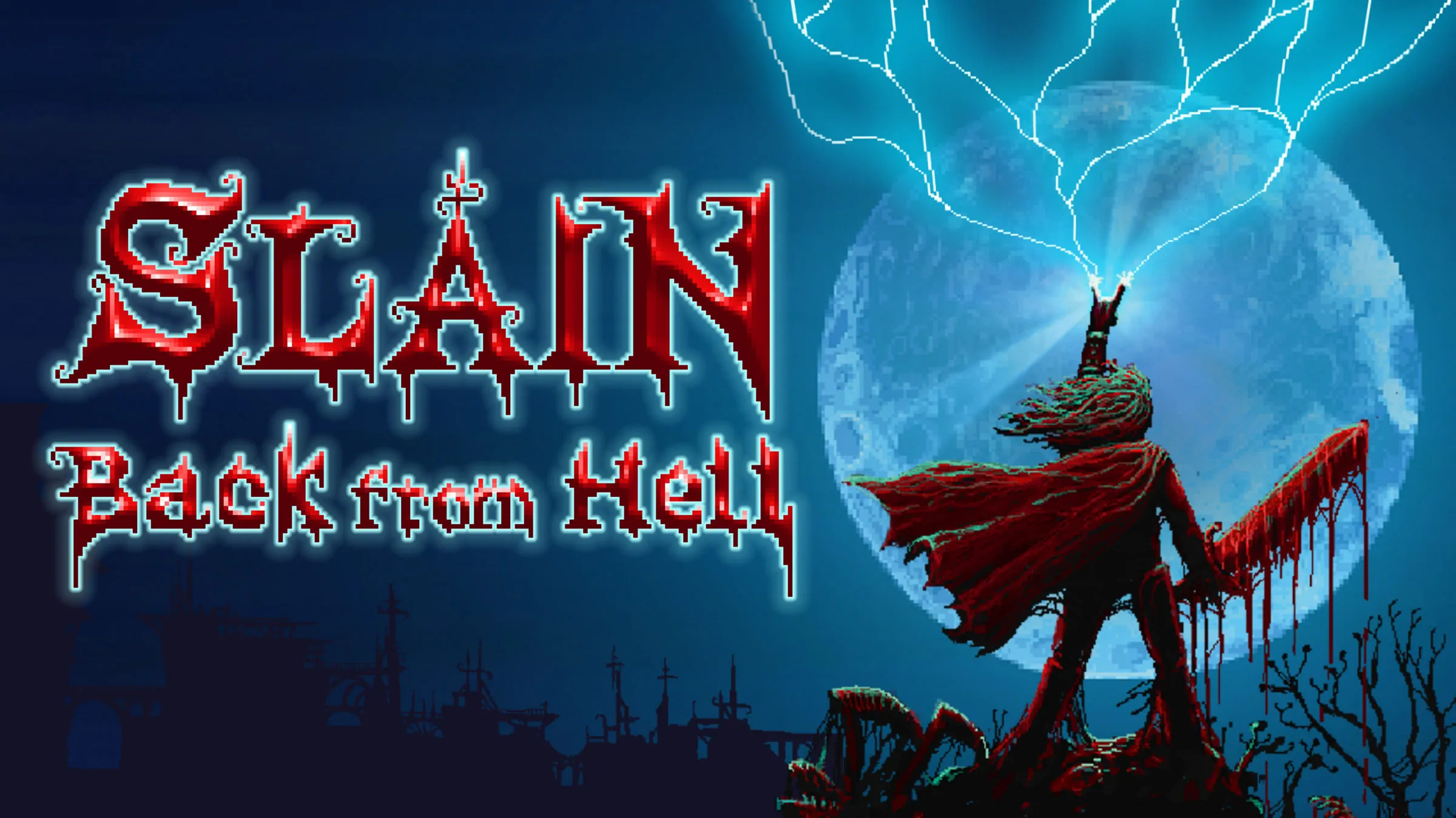 SLAIN BACK FROM HELL official Nintendo Switch banner