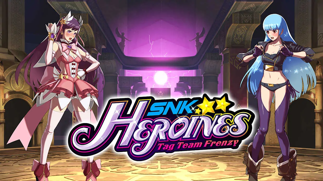 SNK HEROINES Tag Team Frenzy official Nintendo Switch banner