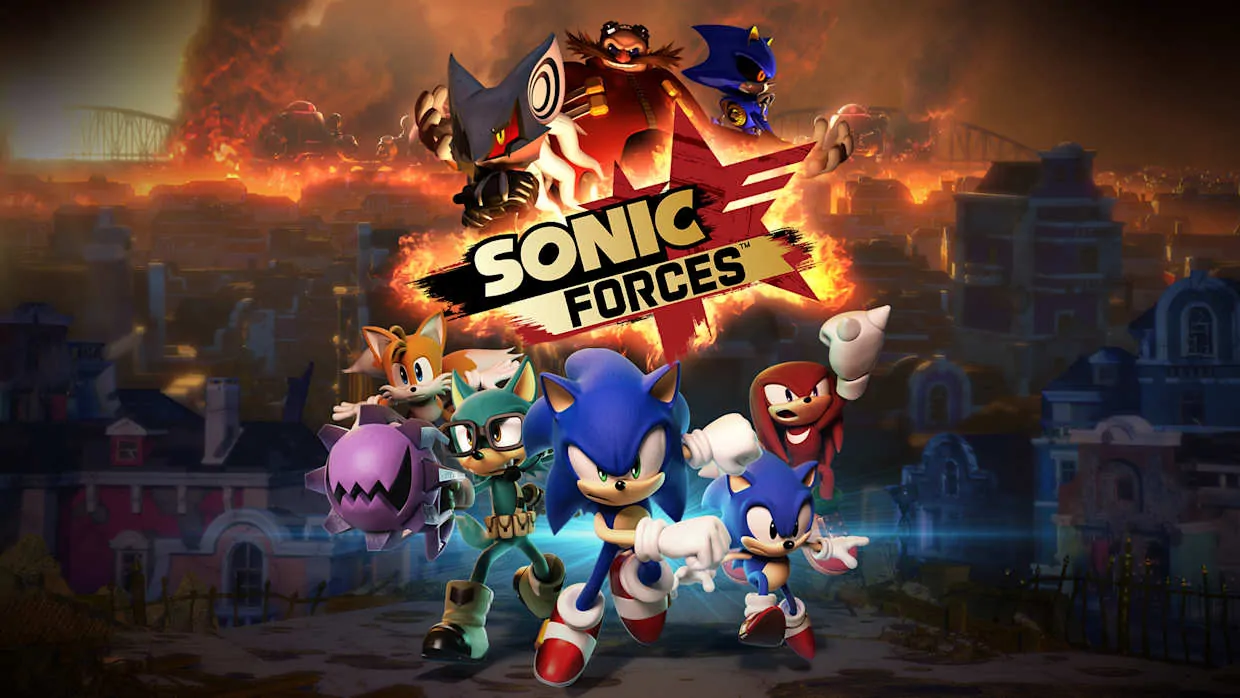 Sonic Forces official Nintendo Switch banner