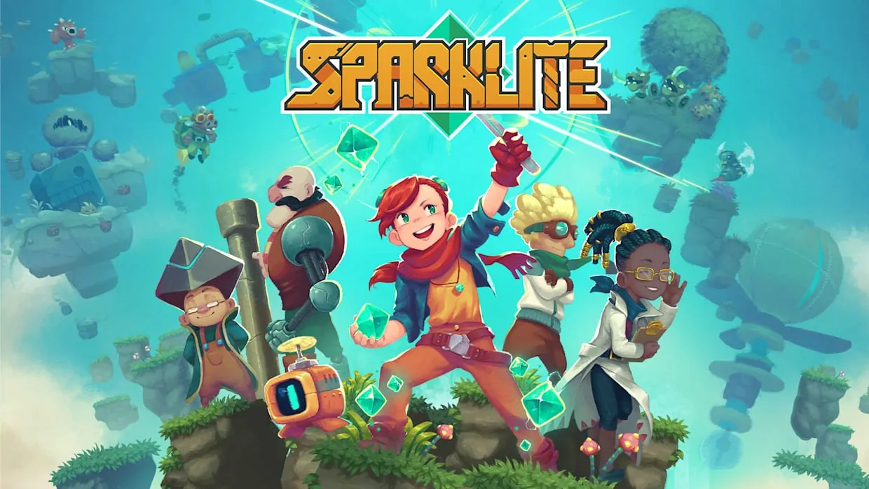 Sparklite official Nintendo Switch banner