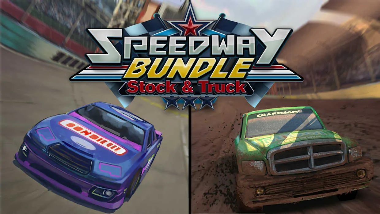 Speedway Bundle Stock and Truck official Nintendo Switch banner