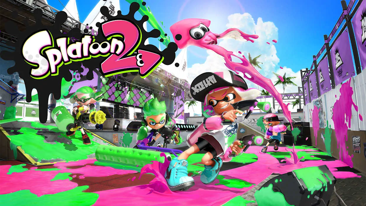 Splatoon 2 official Nintendo Switch banner