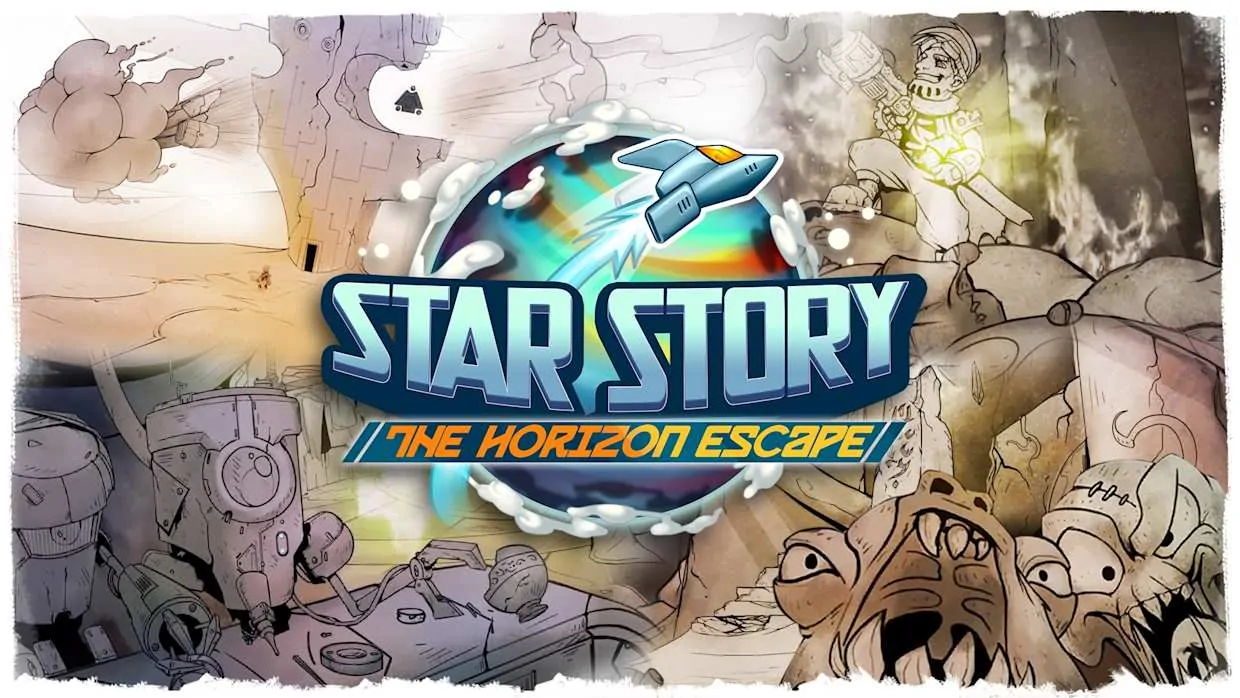 Star Story The Horizon Escape official Nintendo Switch banner
