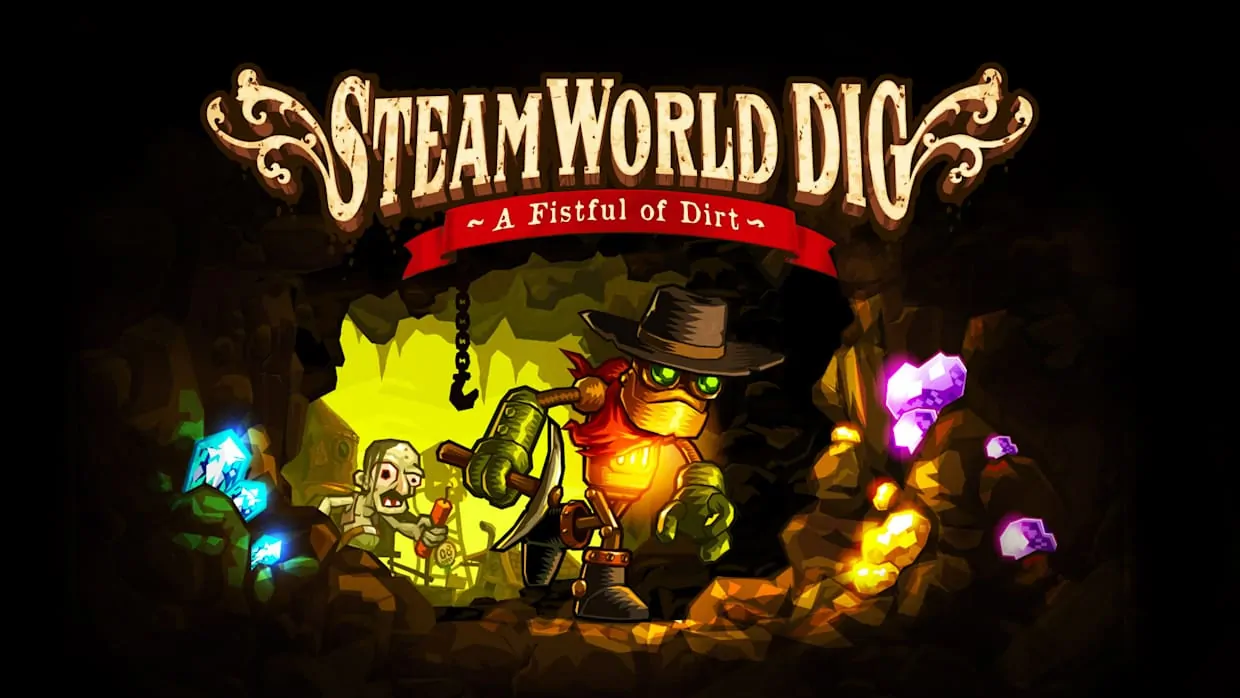 SteamWorld Dig official Nintendo Switch banner