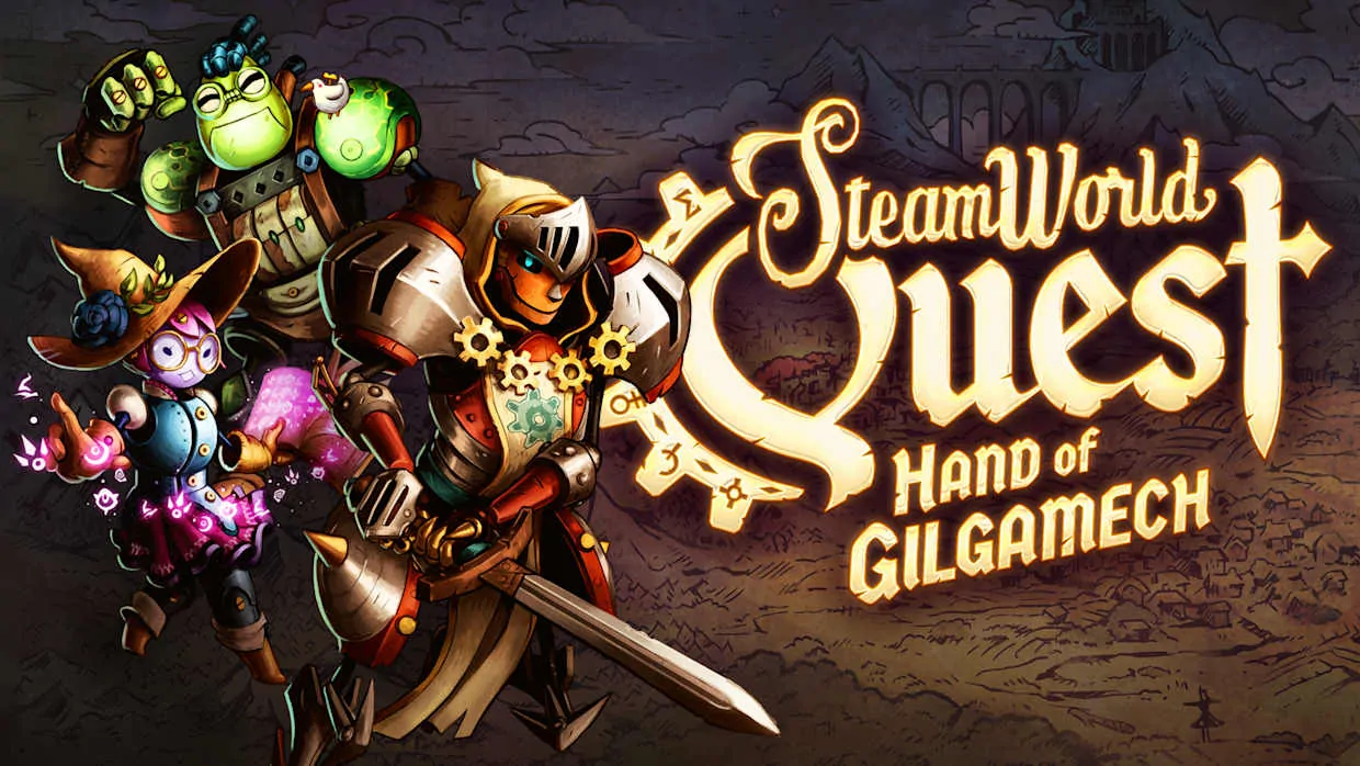 SteamWorld Quest Hand of Gilgamech official Nintendo Switch banner