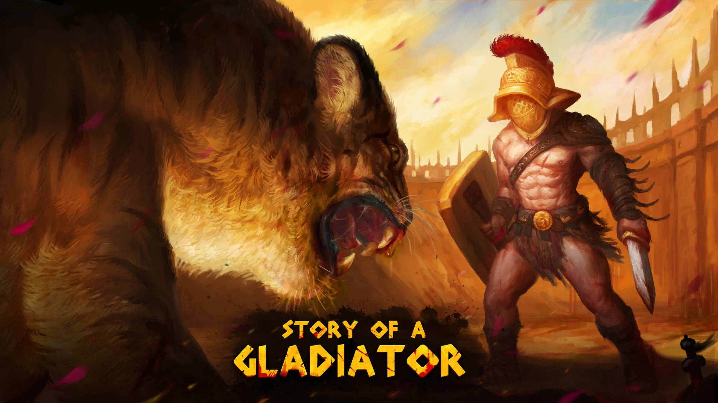 Story of a Gladiator official Nintendo Switch banner