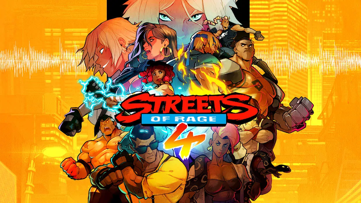 Streets of Rage 4 official Nintendo Switch banner