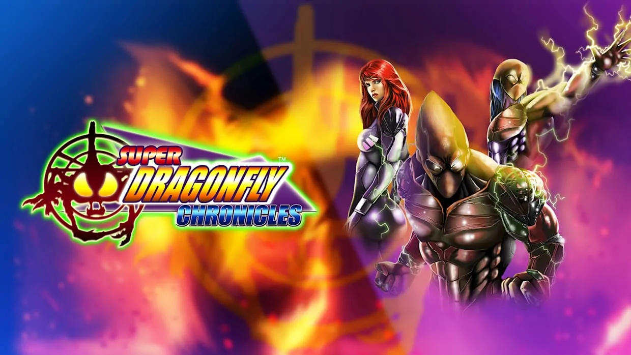Super Dragonfly Chronicles official Nintendo Switch banner