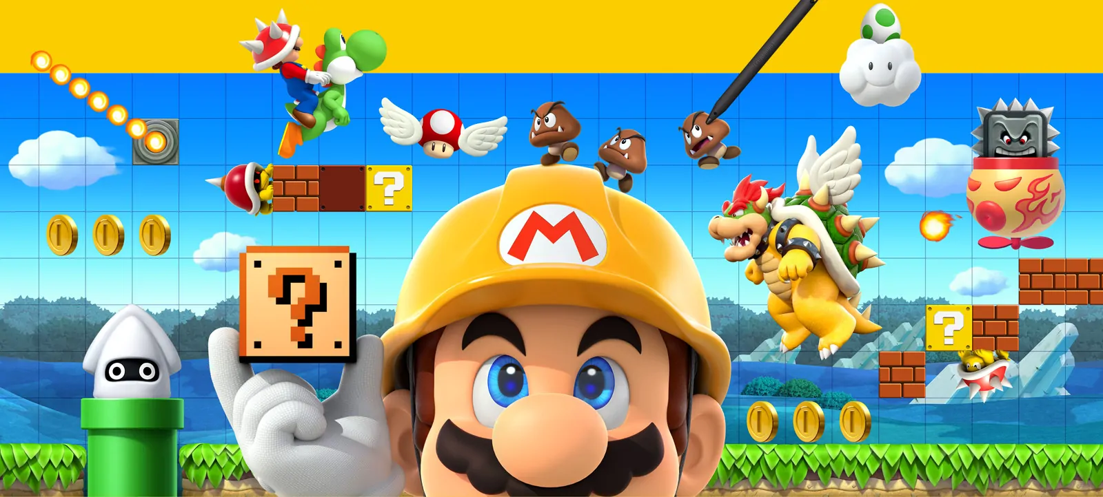 Super Mario Maker for Nintendo 3DS official Nintendo 3DS media