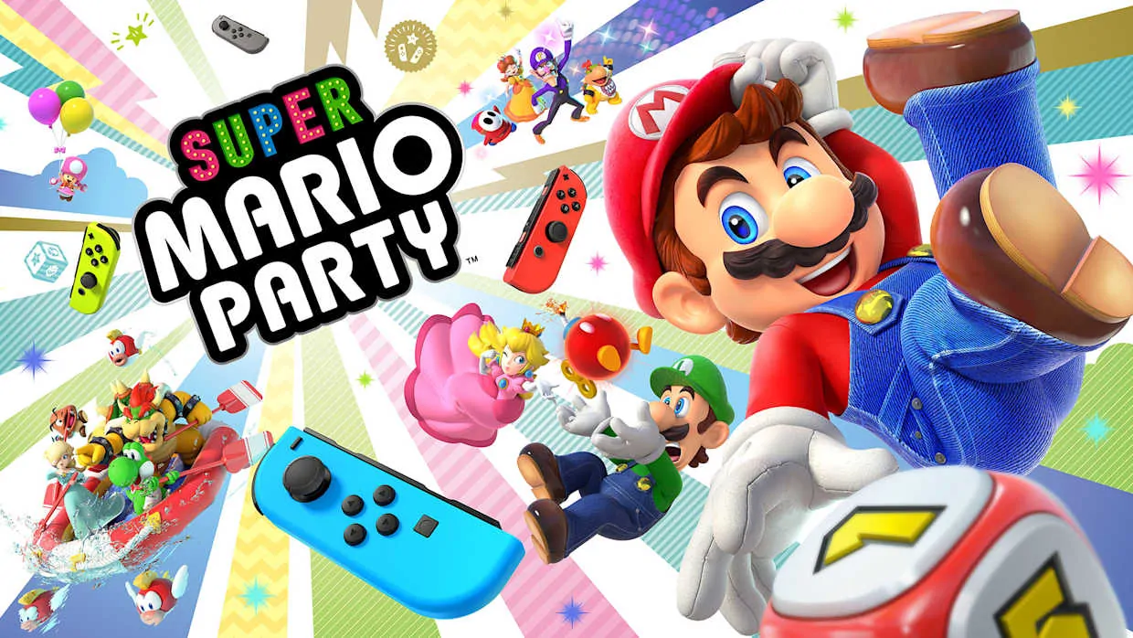 super mario party official Nintendo Switch banner