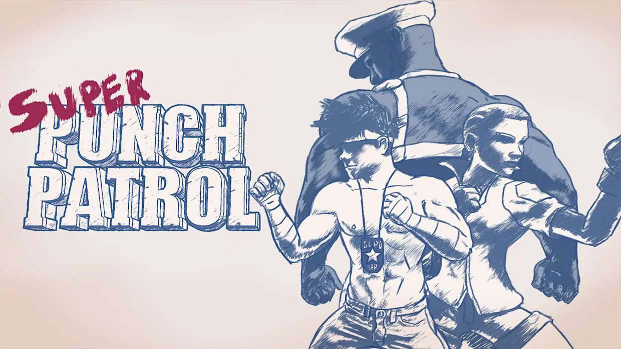 Super Punch Patrol official Nintendo Switch banner