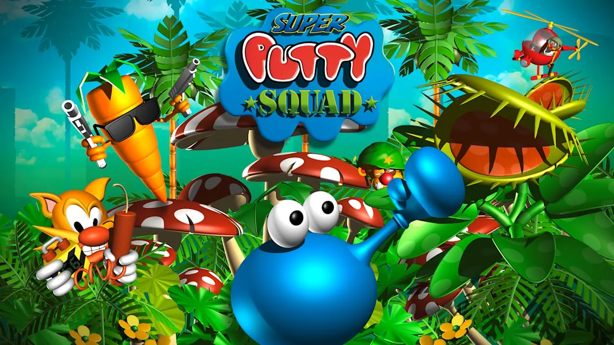 Super Putty Squad official Nintendo Switch banner