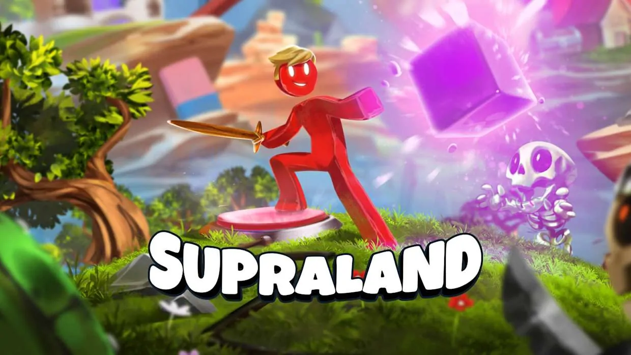 Supraland official Nintendo Switch banner