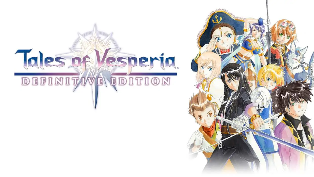Tales of Vesperia Definitive Edition official Nintendo Switch banner