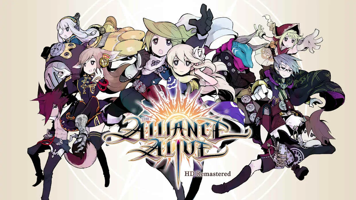 The Alliance Alive HD Remastered official Nintendo Switch banner