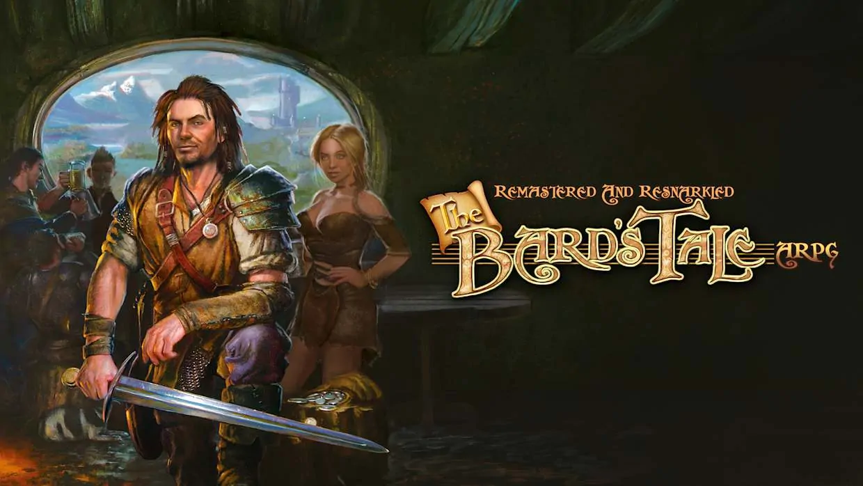 The Bards Tale ARPG Remastered And Resnarkled official Nintendo Switch banner