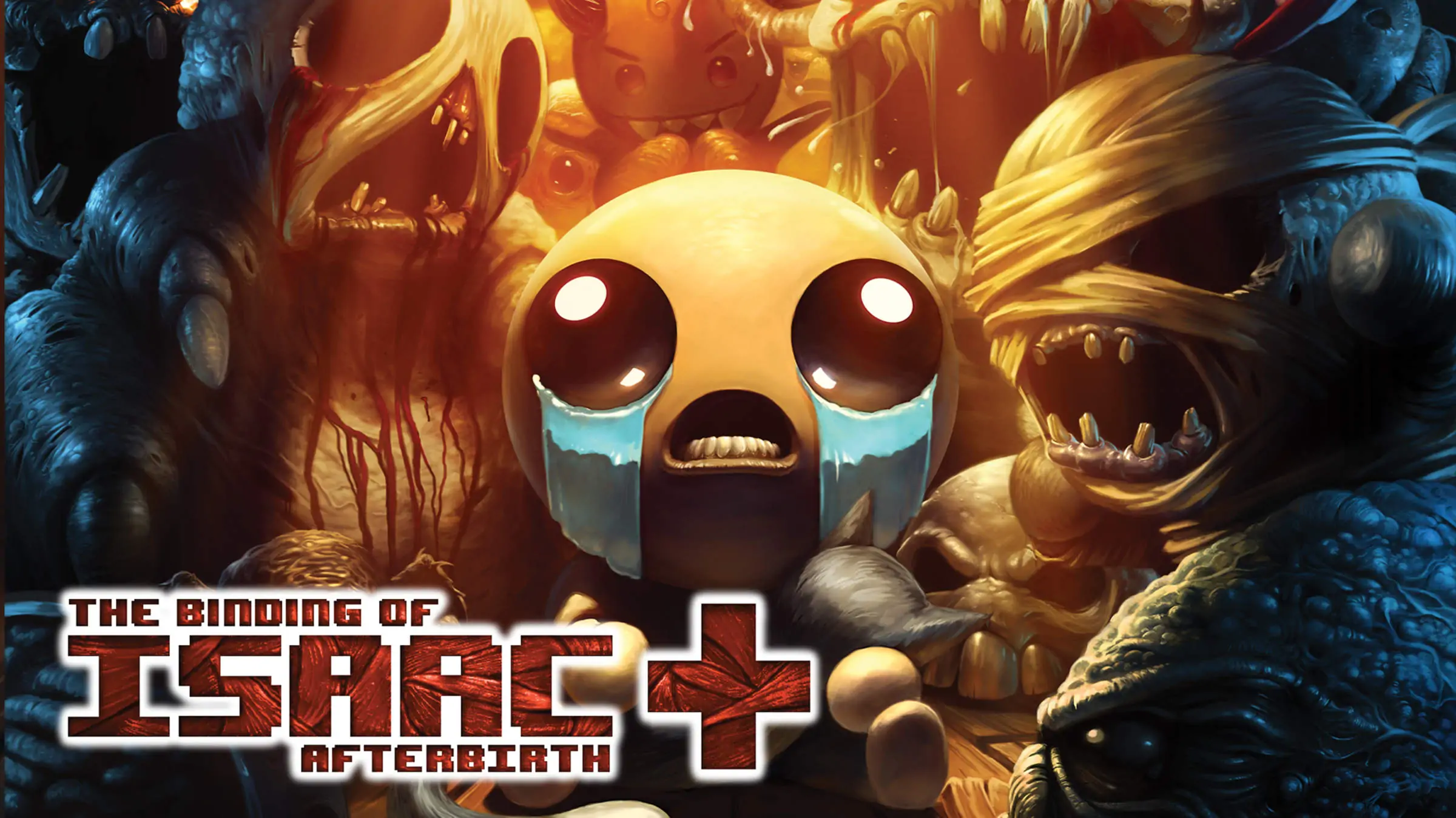 The Binding of Isaac: Afterbirth Plus official Nintendo Switch banner