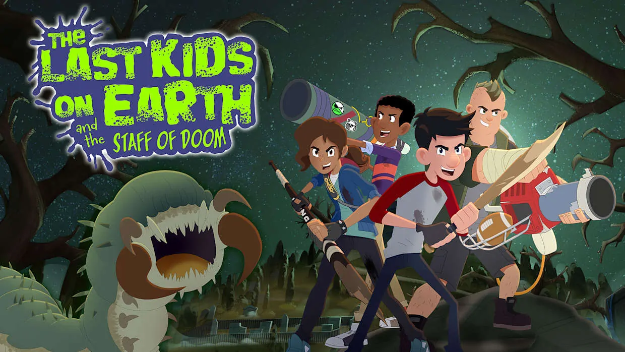 The last Kids on Earth and the staff of doom official Nintendo Switch banner