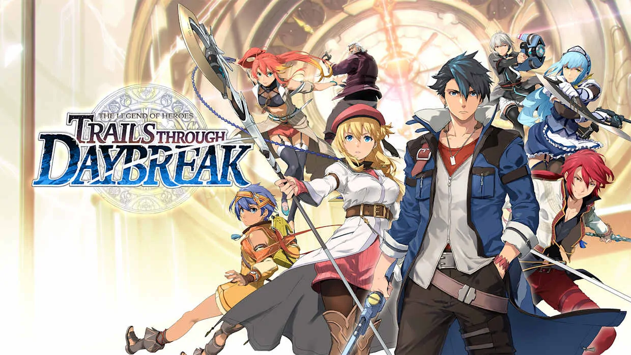 The Legend of Heroes Trails Through Daybreak official Nintendo Switch banner
