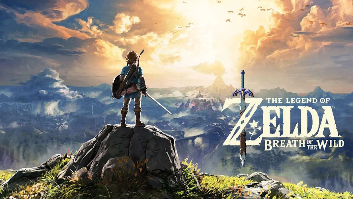The Legend of Zelda: Breath of the Wild official Nintendo Switch banner